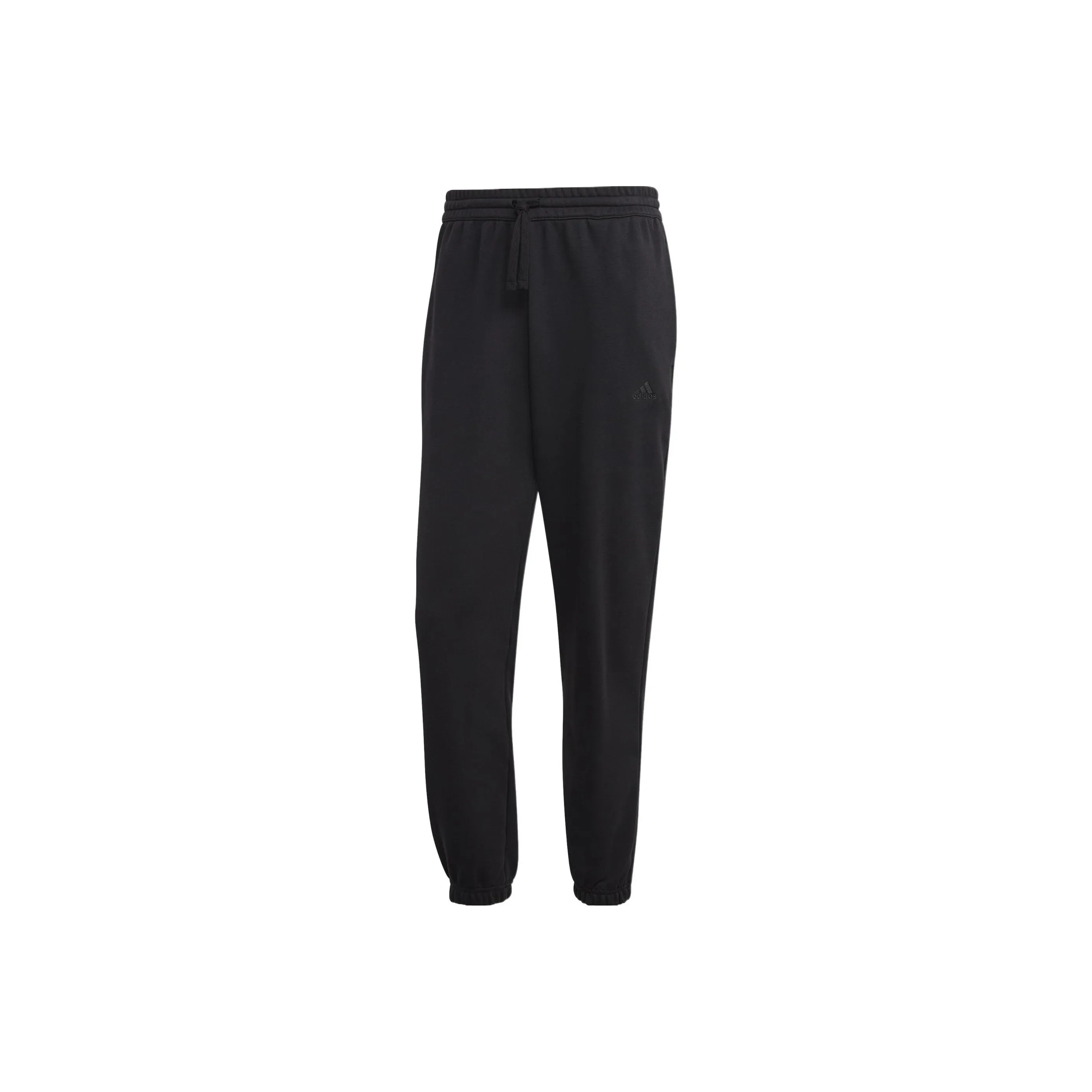 Adidas Черные Мужские Вязаные Тренировочные Штаны