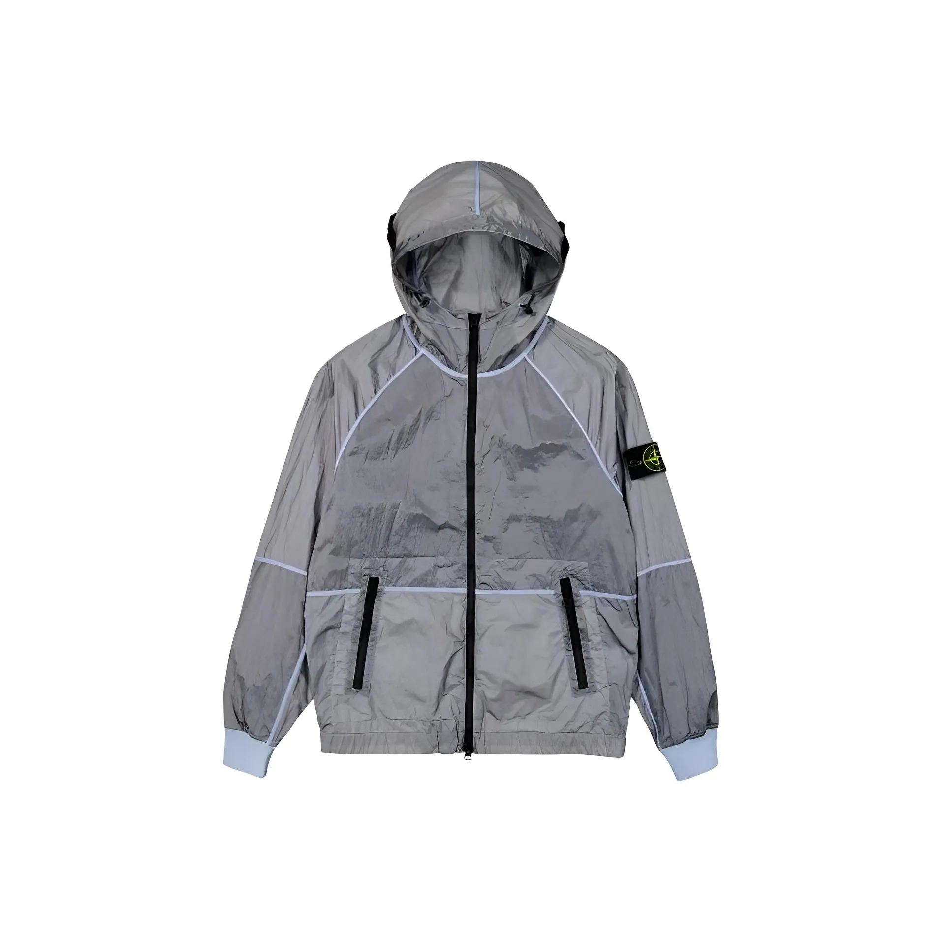 STONE ISLAND Metal Nylon Series Jackets Men's Sky Blue
