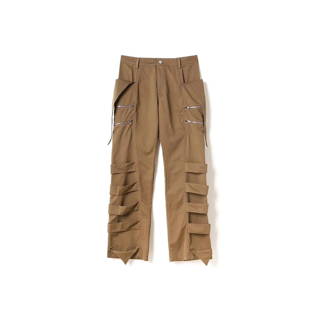 DND4DES Хаки Унисекс Брюки карго