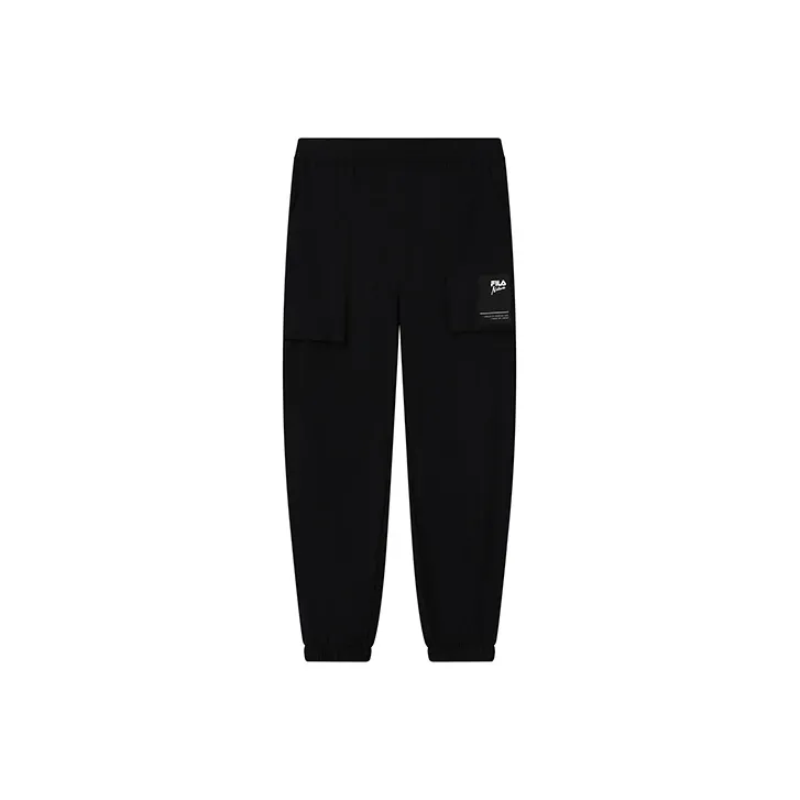 FILA Vincent Van Gogh Knitted Sweatpants Men's Jet Black