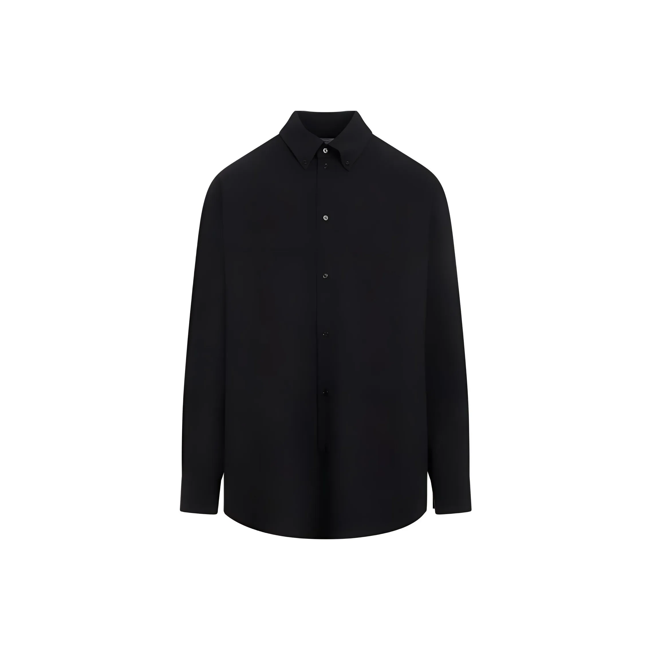 OFF WHITE Logo Embroidered Buttoned Shirt Jacket