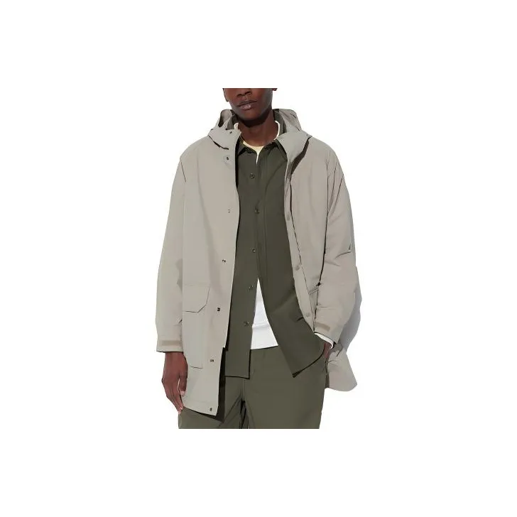 UNIQLO Trench Coat Unisex Dark Beige
