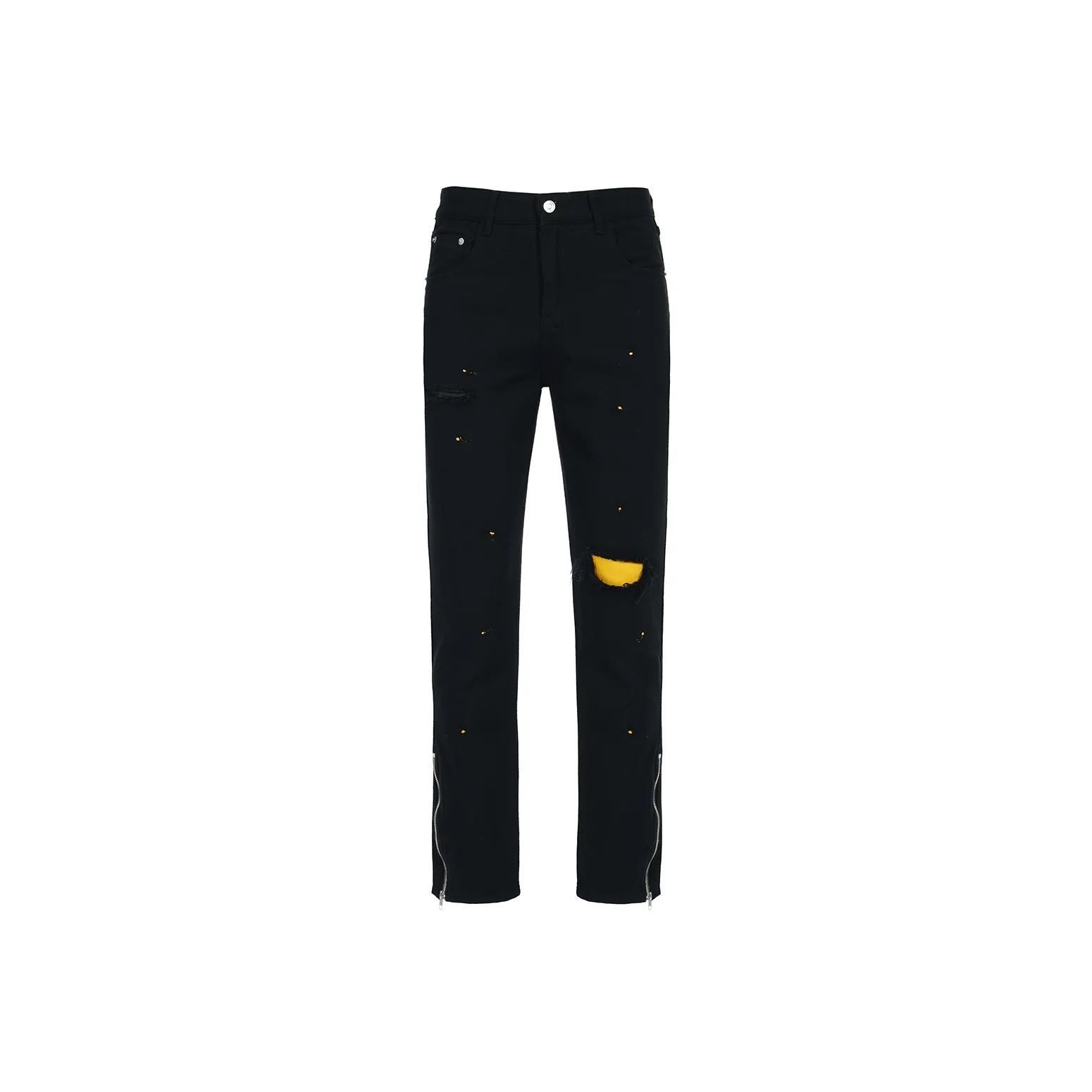 YearnObtainRainbow Jeans Unisex Black