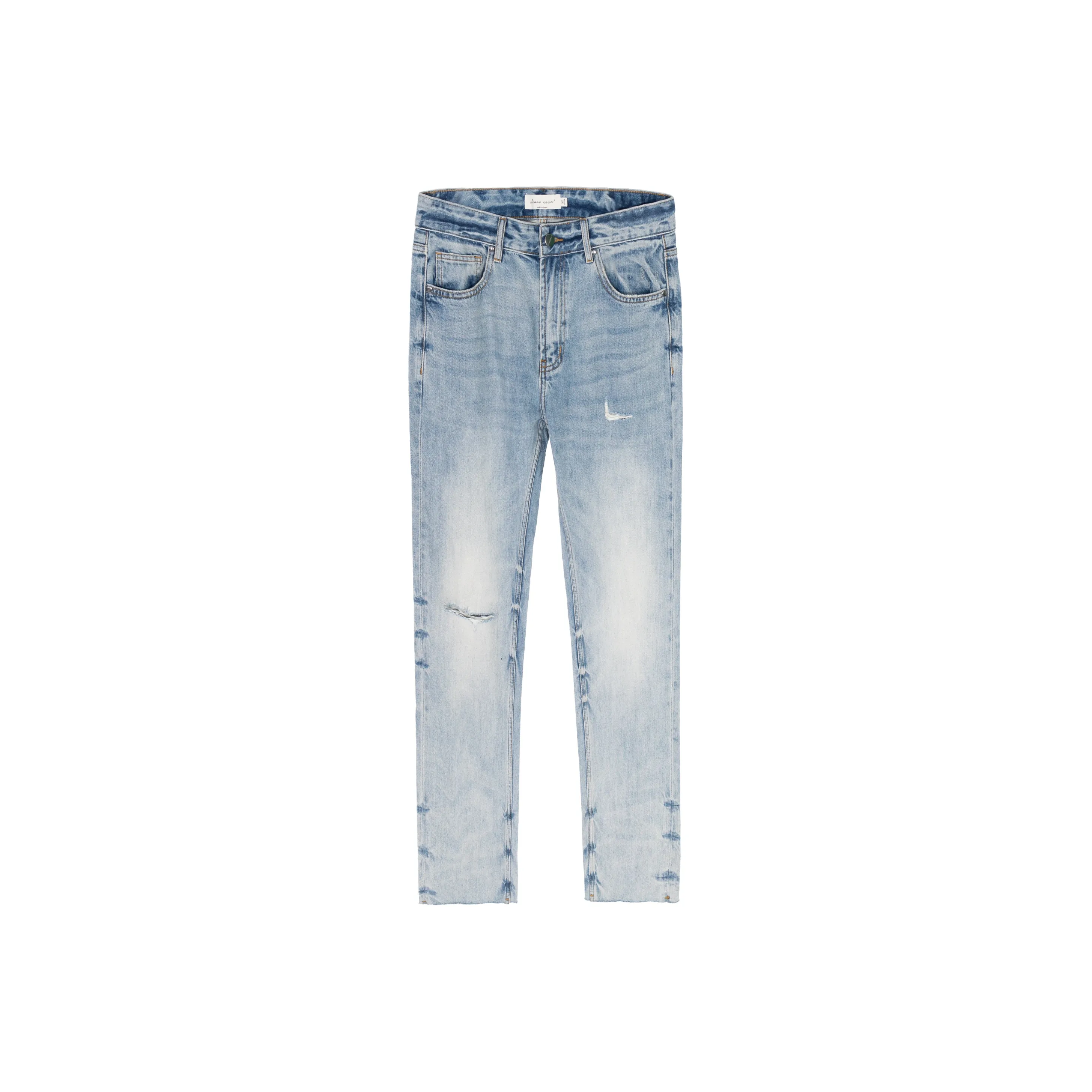 CLIMAX VISION Jeans Unisex Washed Blue