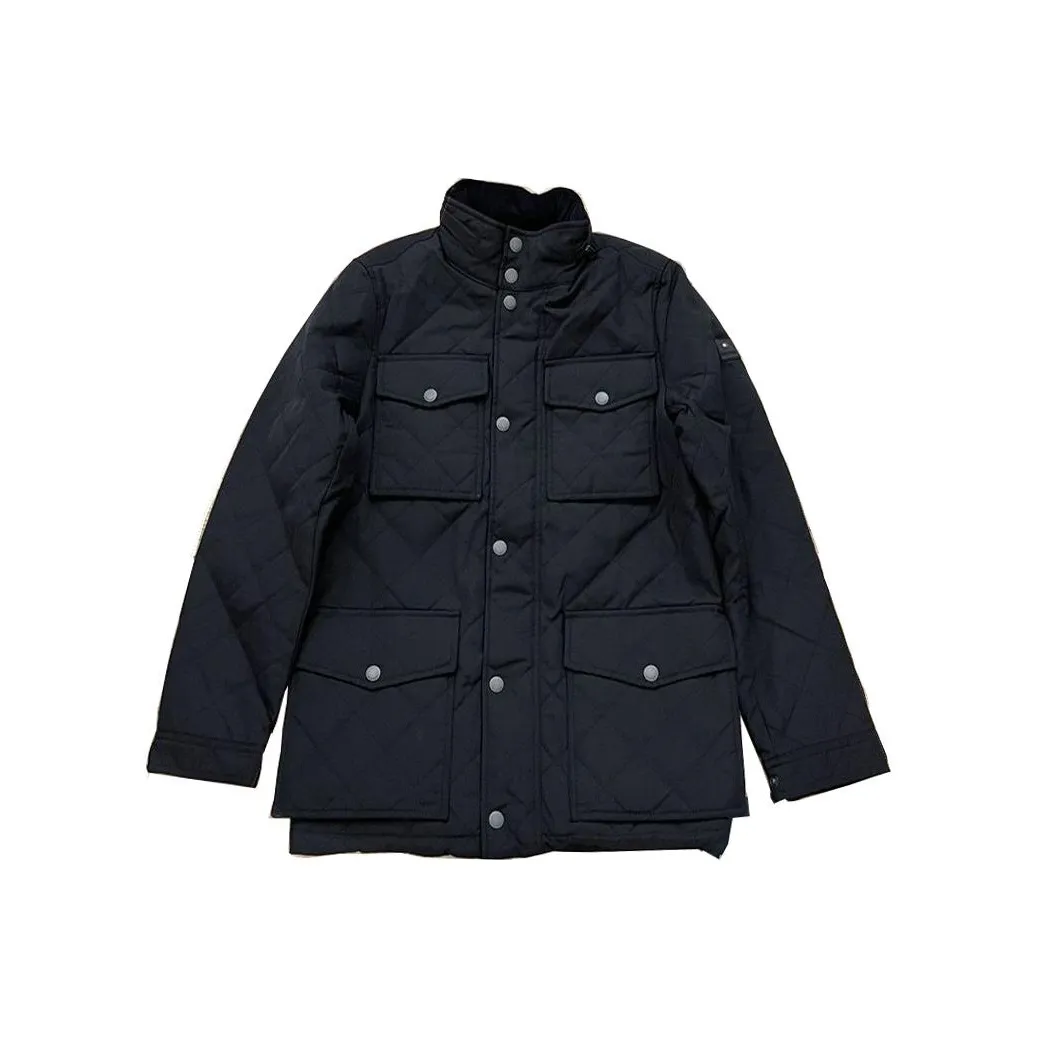 Tommy Hilfiger Хлопковый пуховик Мужской Черный