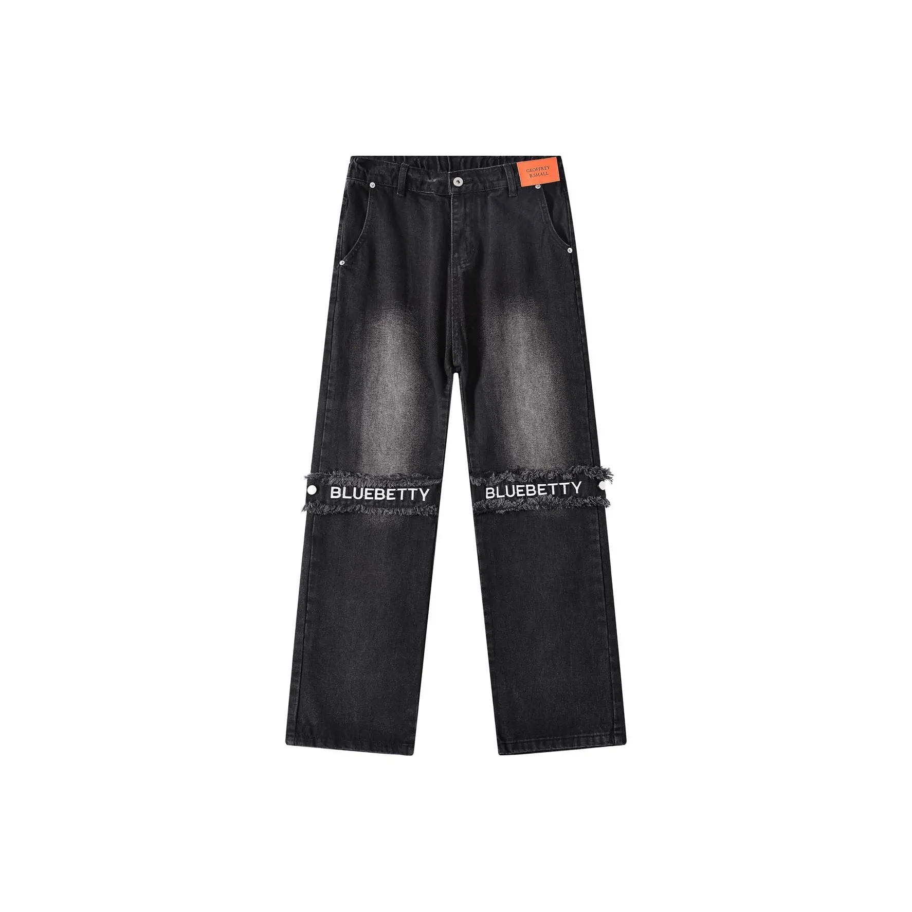 GEOFFREY B. SMALL Джинсы Унисекс Черный