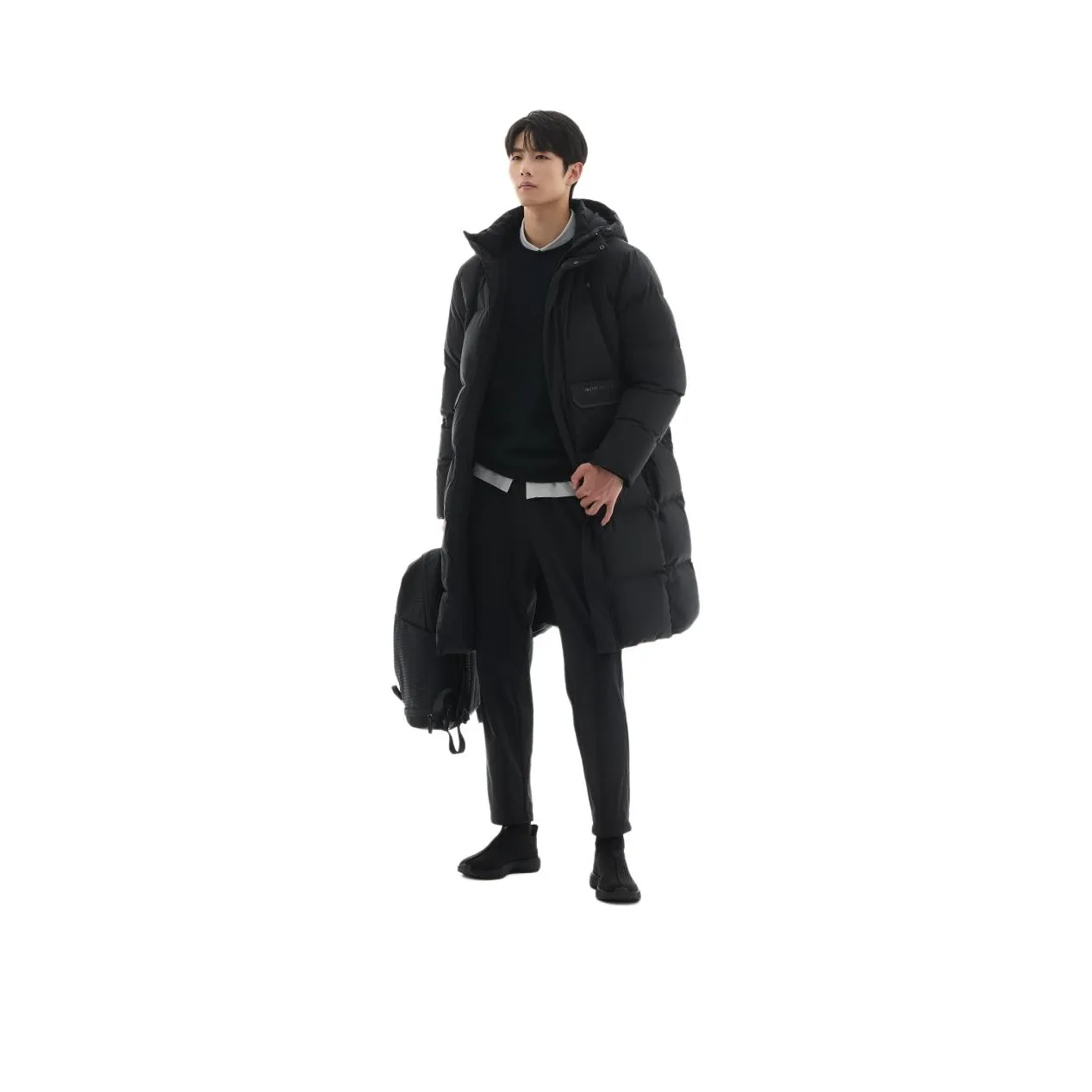 ANTA Outdoor Collection Пуховик Мужской Основной Черный