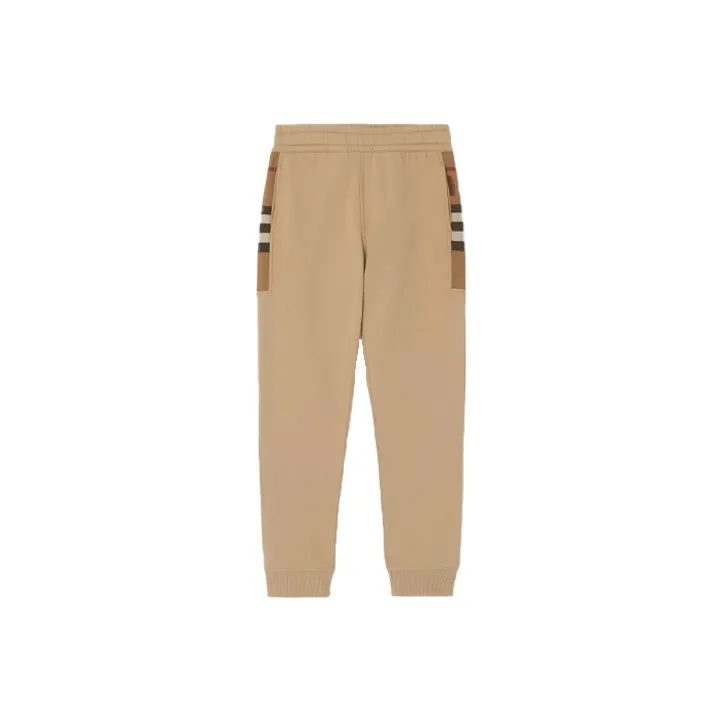 Burberry Вязаные Спортивные Штаны Мужские CAMEL