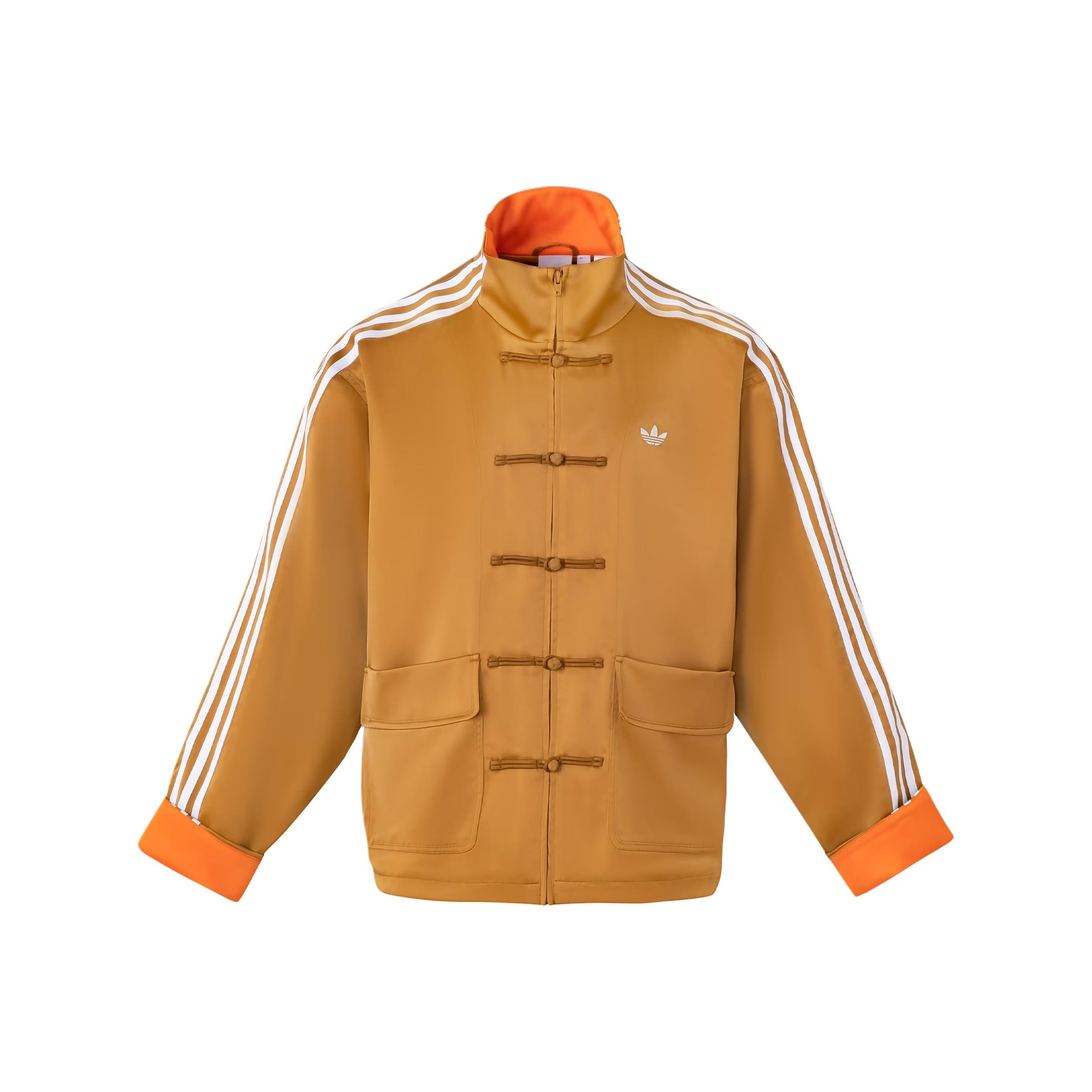 orange adidas spezial jacket