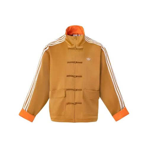 adidas originals Satin Пшенично-коричневый Унисекс Куртки