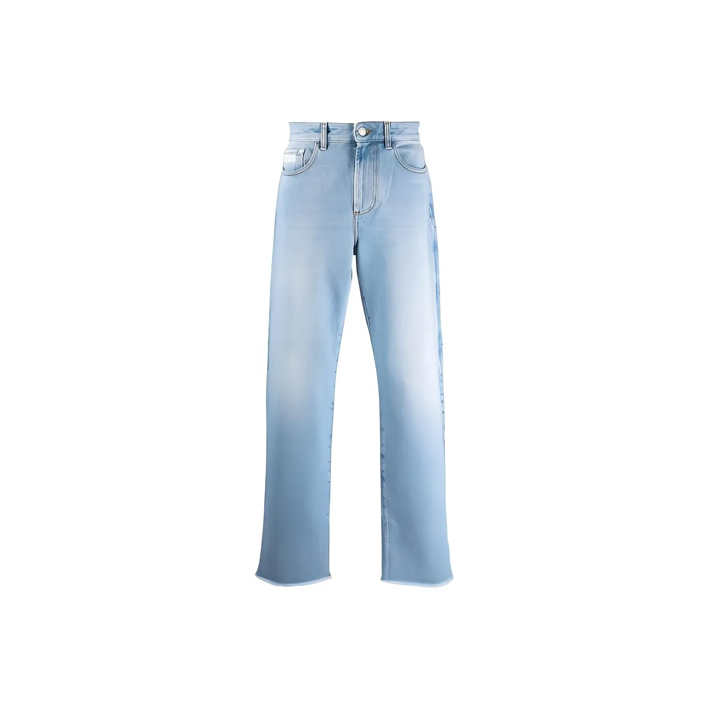 GCDS Light wash Wide leg Jeans
