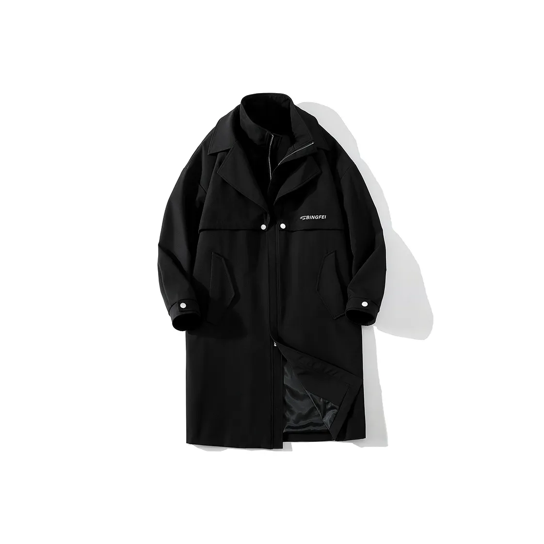 BINGFEI Унисекс Тренч