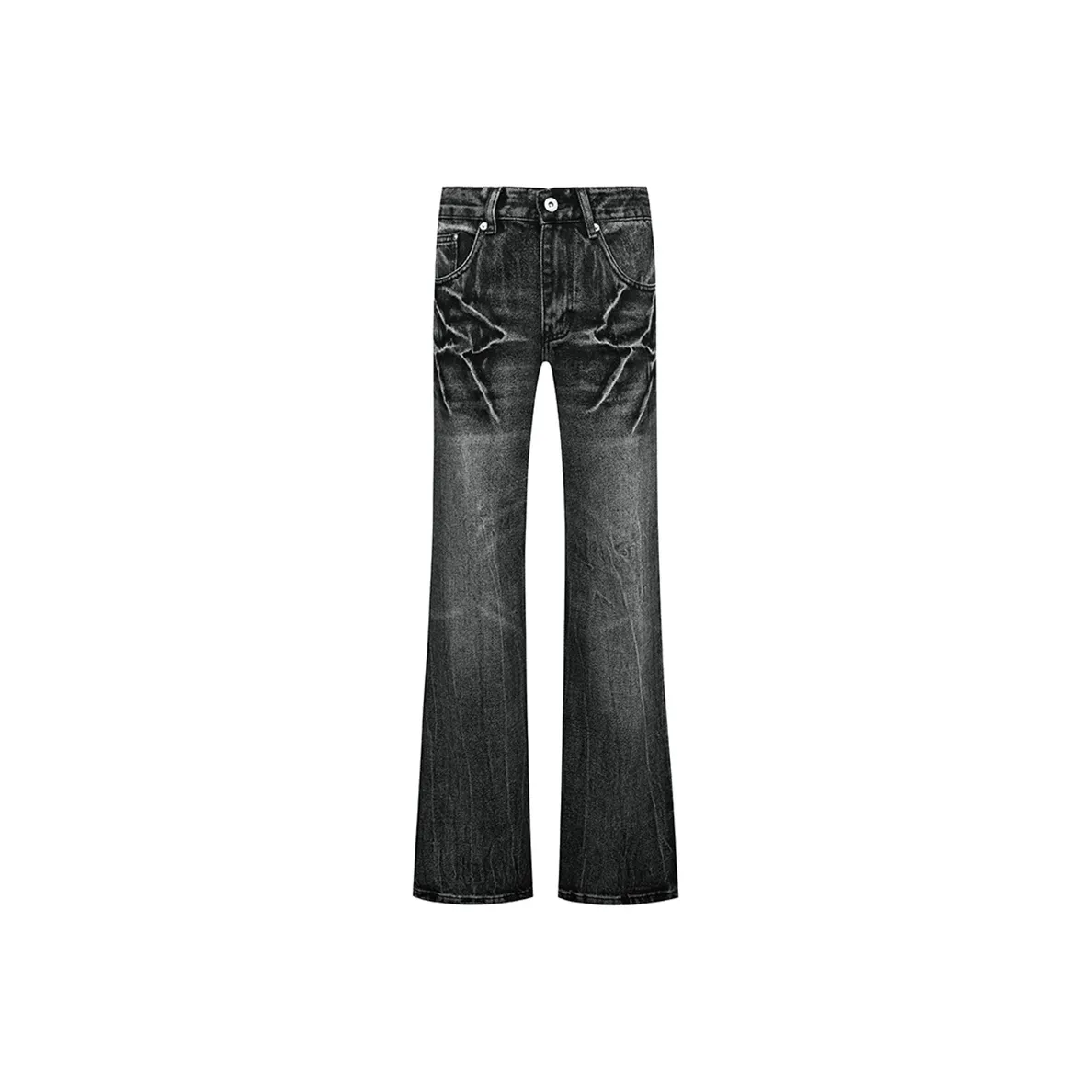 COOLALPACA Loose Fit Bootcut Jeans Unisex