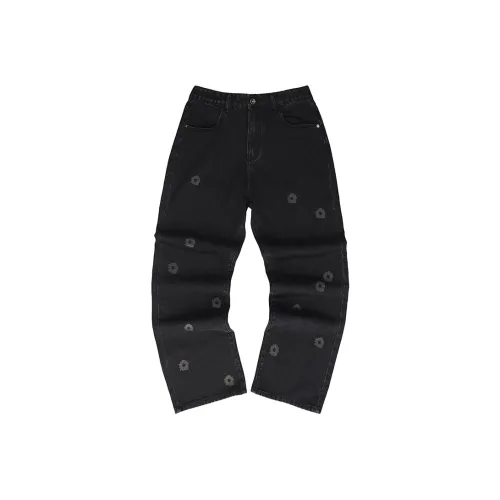 SHOOT BRAND Черные унисекс джинсы