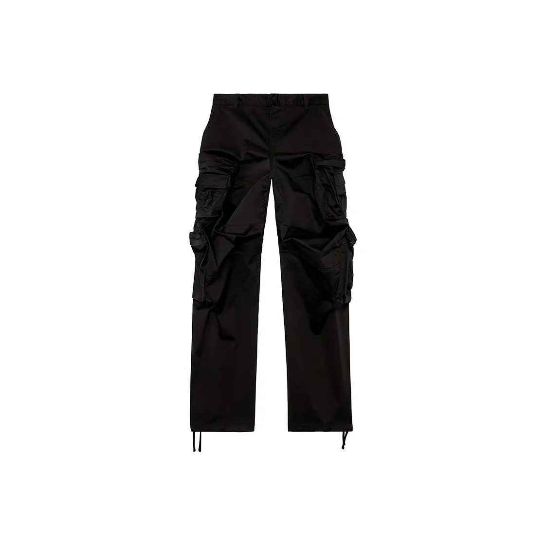 DIESEL P-Argym-New-A Stretch-cotton Wide-leg Trousers