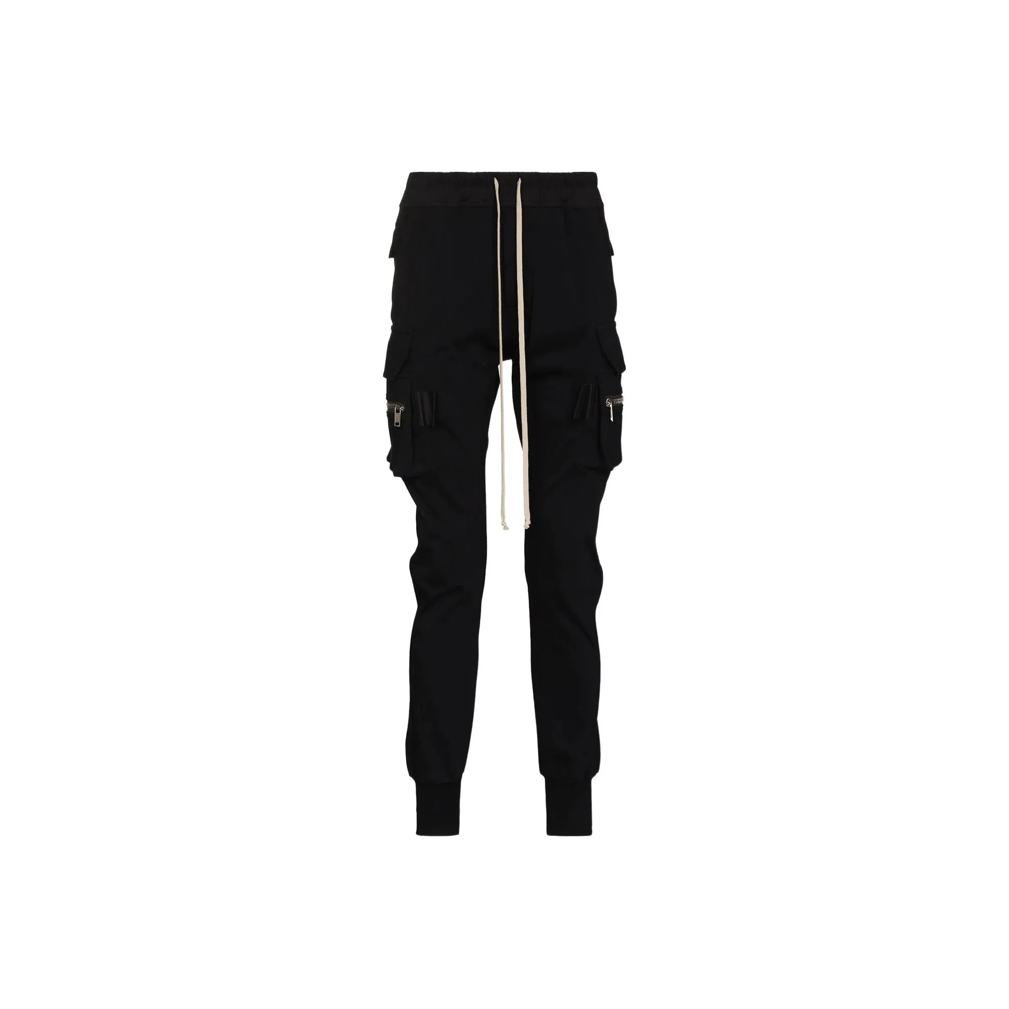 RICK OWENS Knitted Sweatpants Men's Black