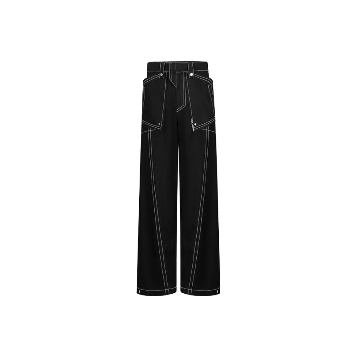 TIWILLTANG Jeans Unisex Feather Black