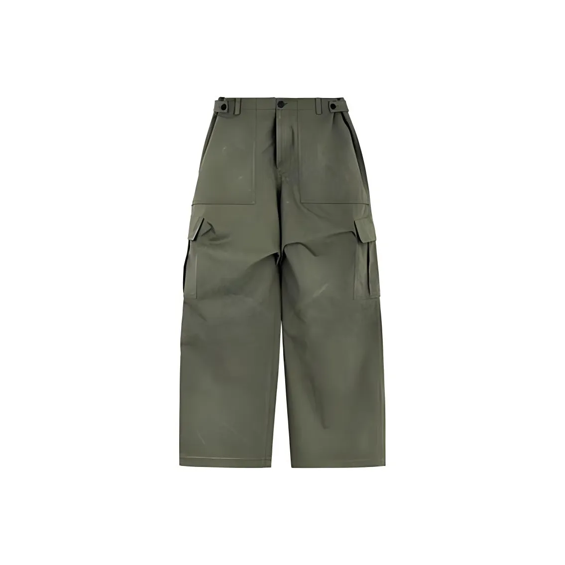 WE11DONE Cargo Pants Unisex Olive Green