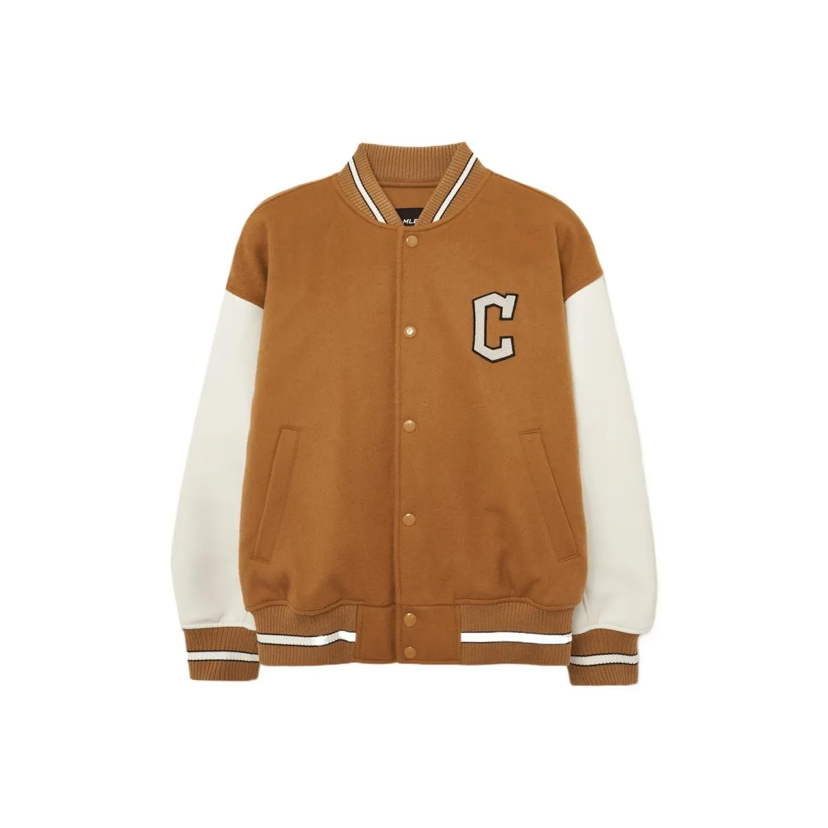 MLB Cleveland Guardians Jackets Unisex Camel