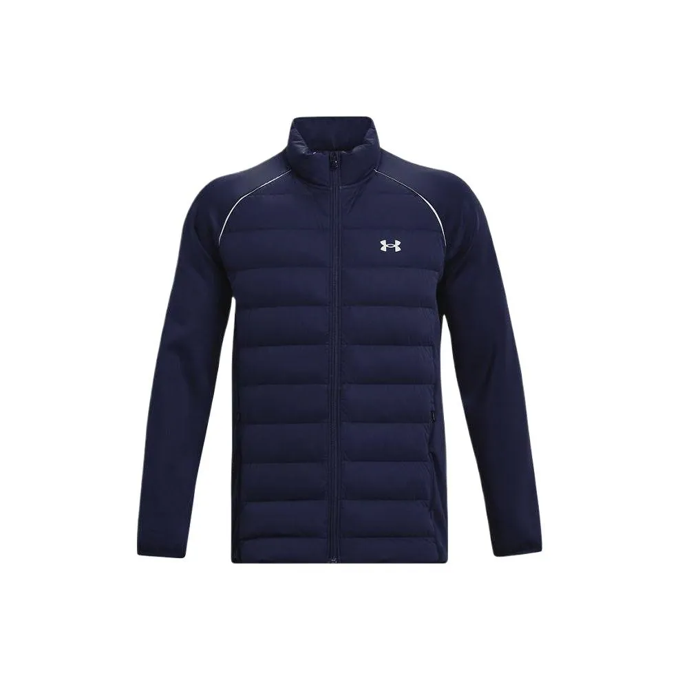 Under Armour Stretch Hybrid Down Jacket Men's Midnight Dark Blue