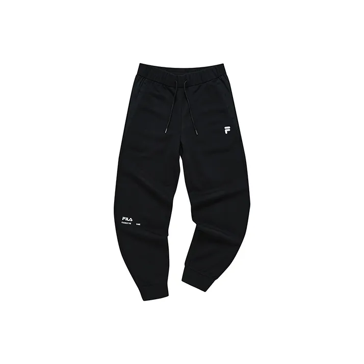 FILA FUSION Knitted Sweatpants Men's Pitch Black