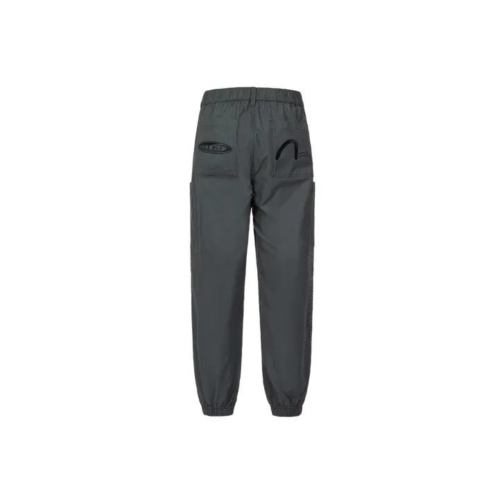 EVISU Cargo Pants Men's Dark Gray