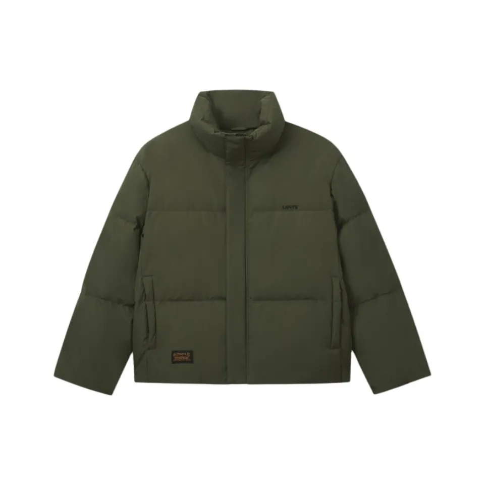 Levis Зеленый Мужской Пуховик