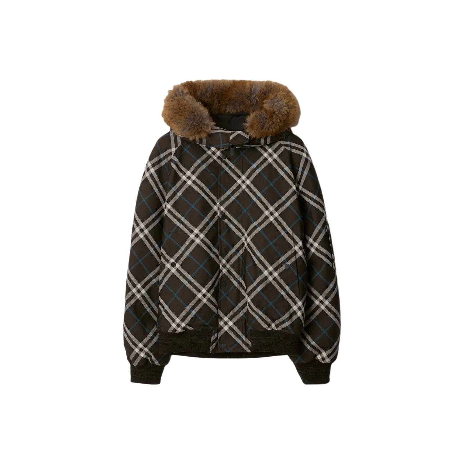 Burberry Checked Padded Jacket