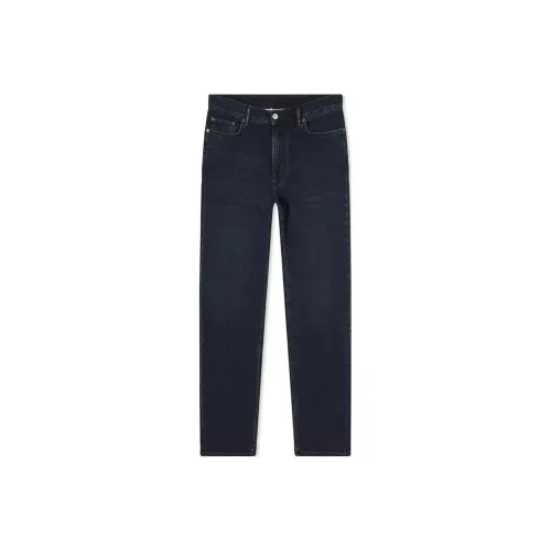 ACNE STUDIOS Мужские джинсы синего цвета