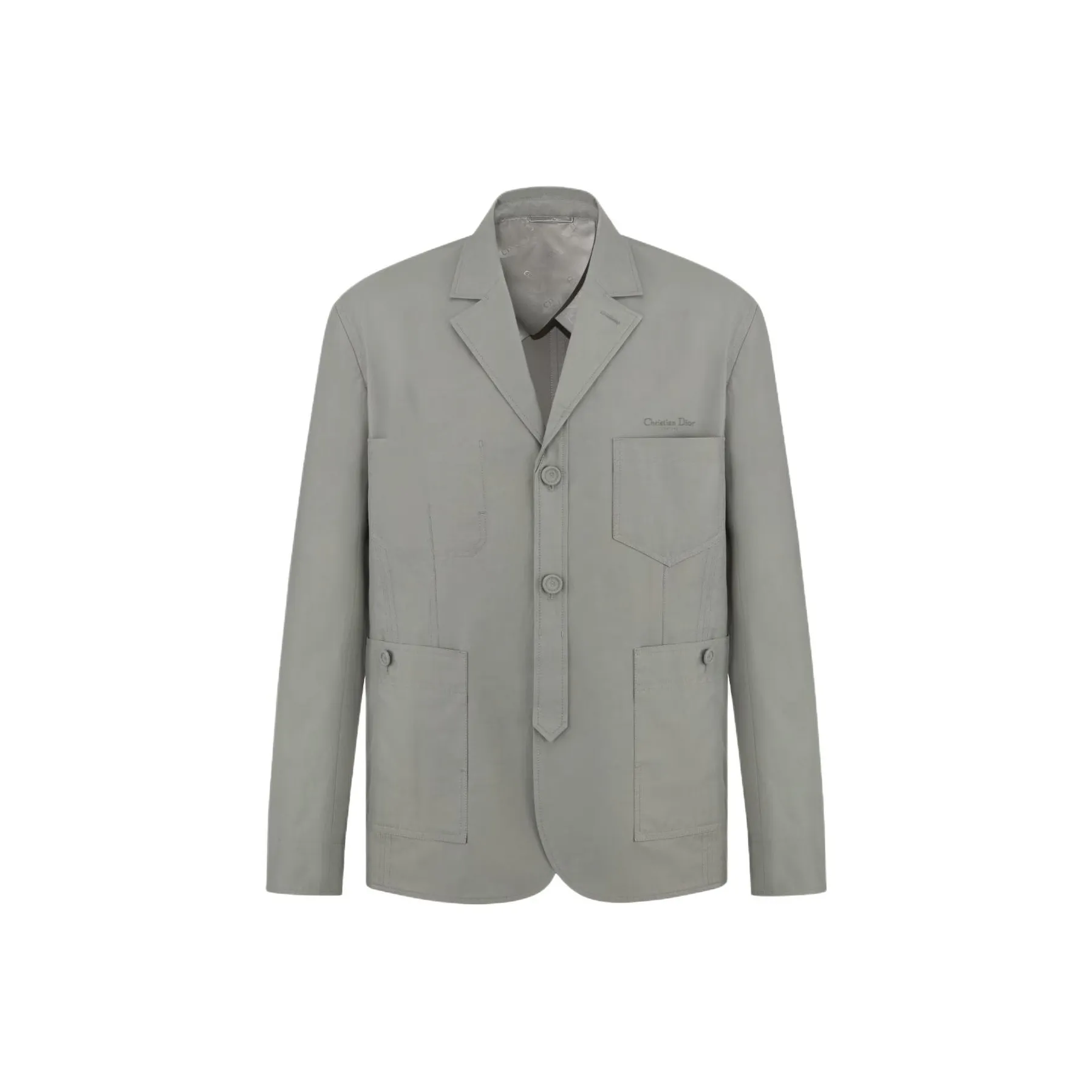 DIOR Homme Collared Button Up Work Jacket