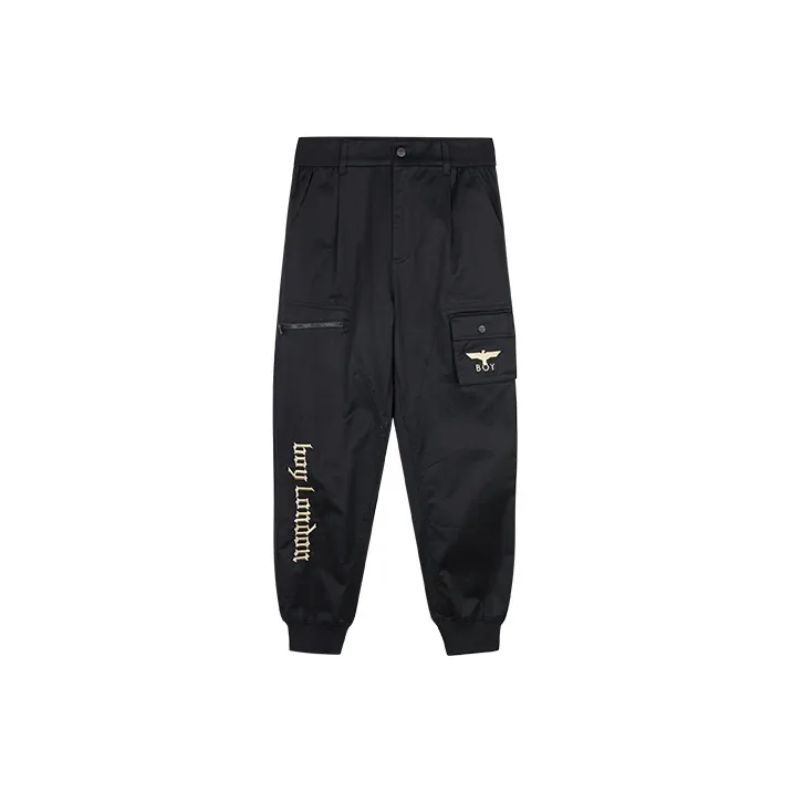 Boy London Knitted Sports Pants Unisex Black
