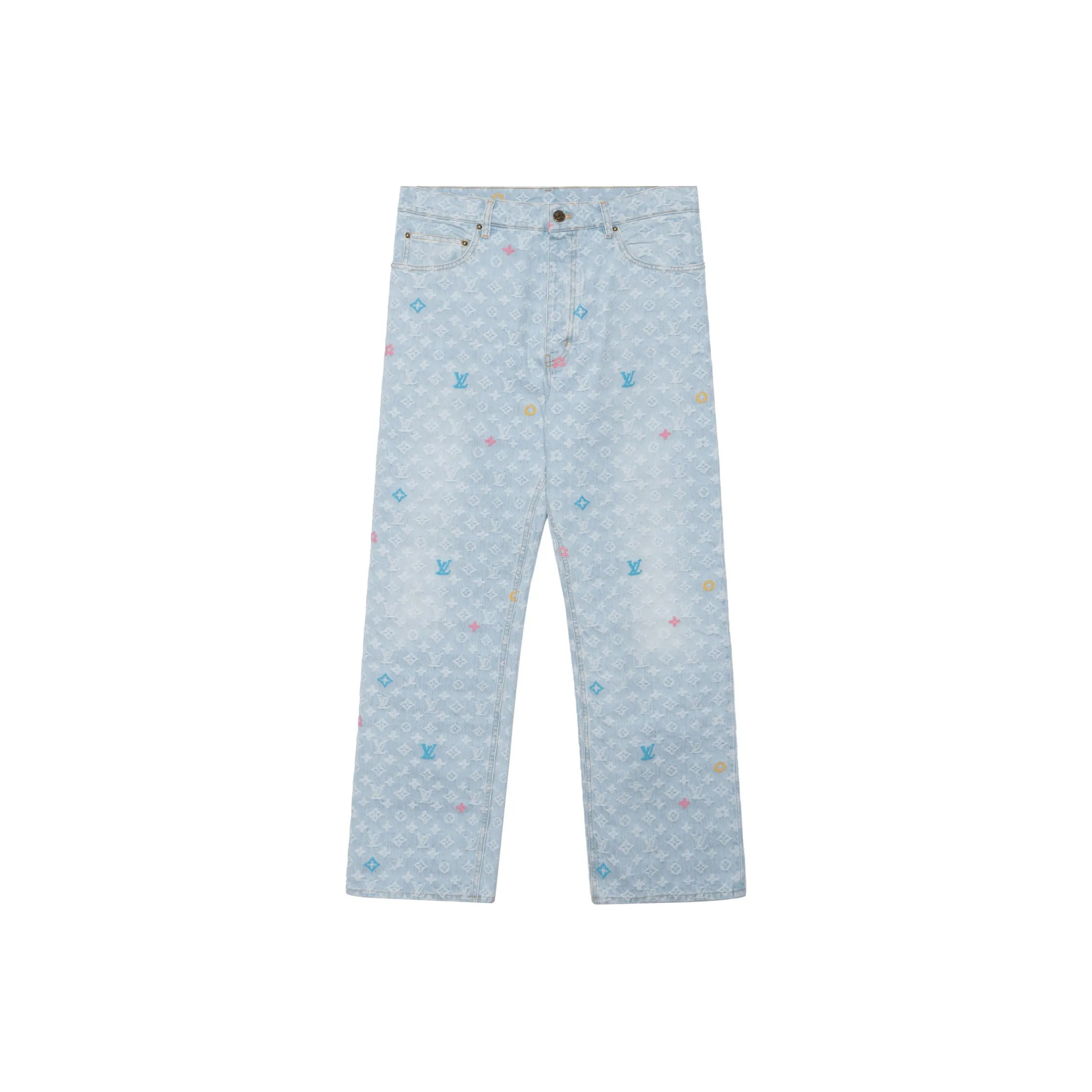 LOUIS VUITTON By Tyler The Creator Monogram Denim Pants