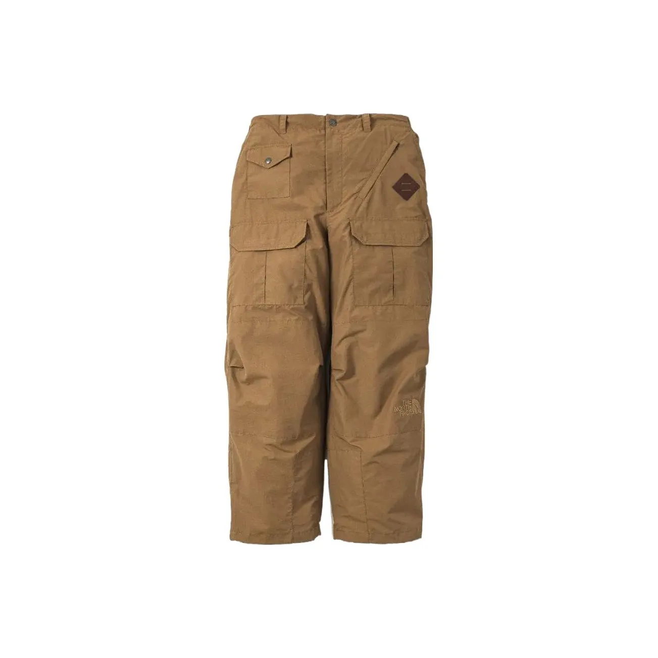 THE NORTH FACE THE NORTH FACE X INVINCIBLE коллаборация, серия Co, брендированный, желтые, мужские, карго-брюки