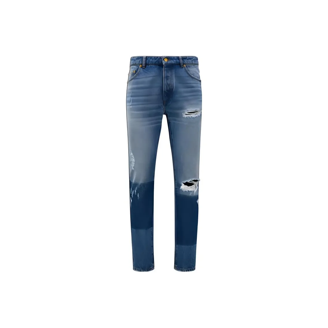 MONCLER GENIUS X Palm Angels Vintage Effect Jeans
