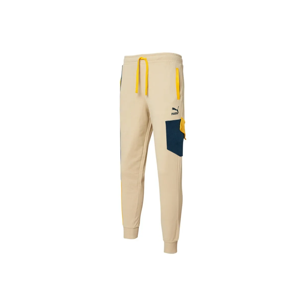 PUMA Knitted Sports Pants Men's Khaki