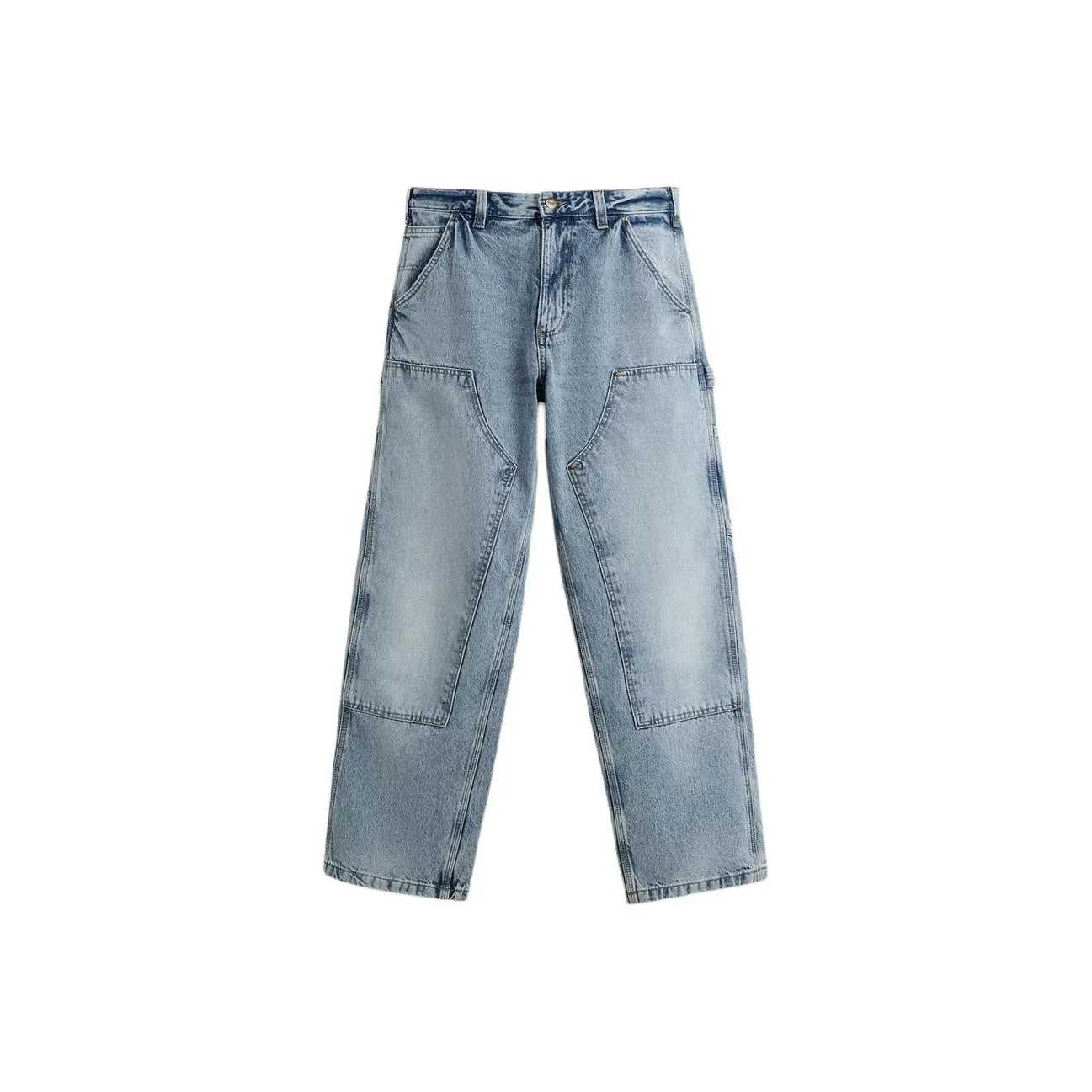 ZARA Light Blue Men's Jeans ZARA Светло-голубые мужские джинсы