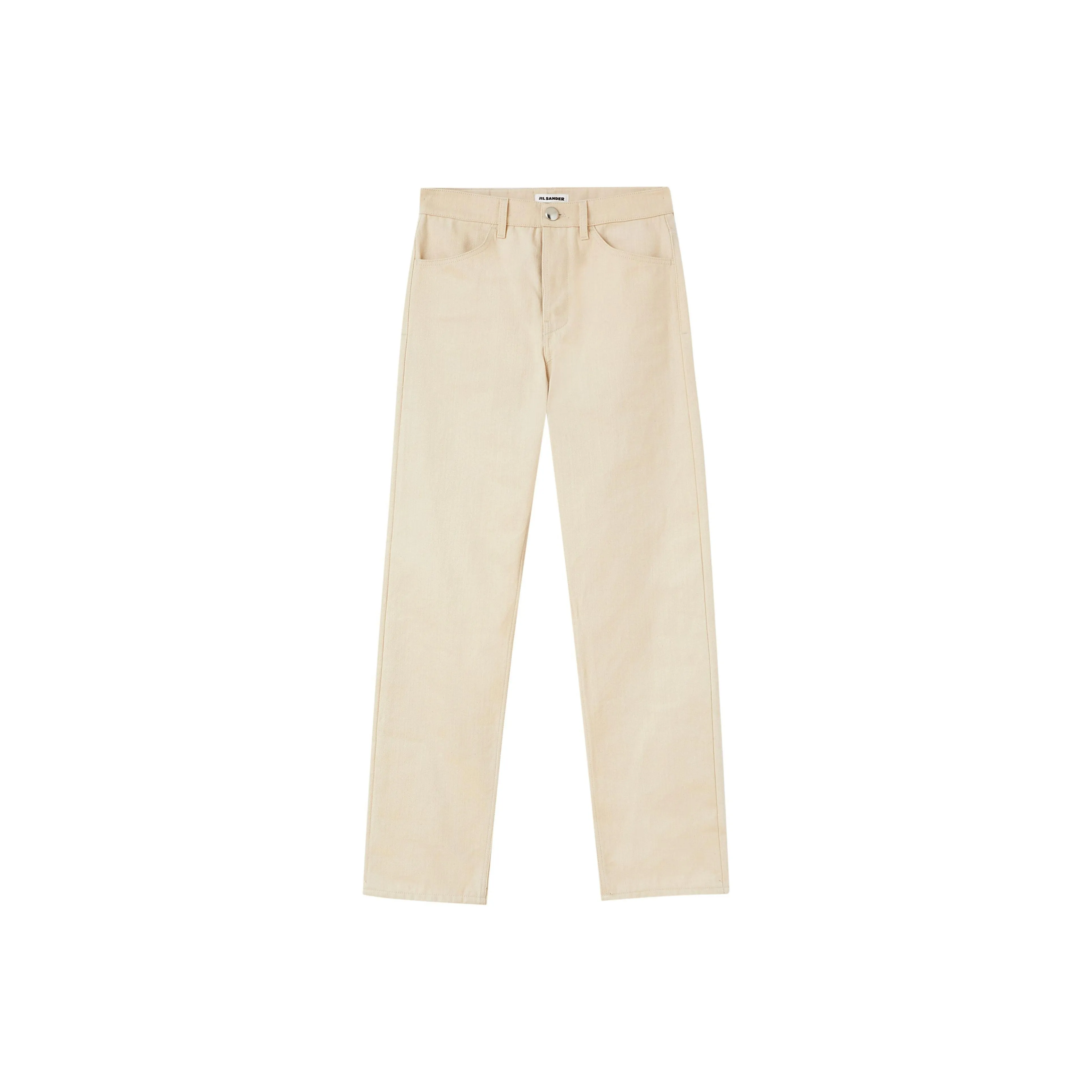 JIL SANDER Mid Rise Straight Leg Denim Jeans