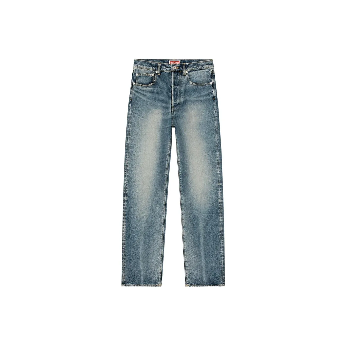 KENZO Asagao Straight Leg Jeans