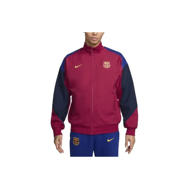 Nike Fc Barcelona Strike Men's Nike Dri FIT Soccer Track Jacket