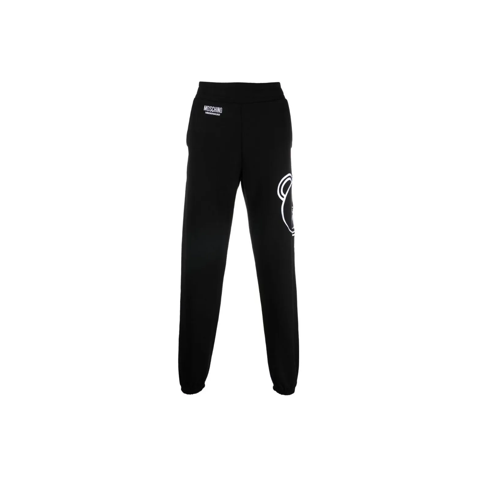 MOSCHINO Knitted Sweatpants Men's Black