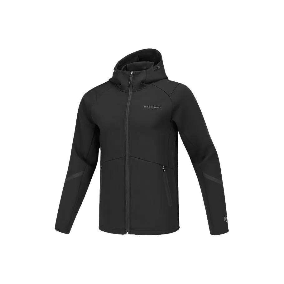 Skechers Comfort Sports Series Куртка Мужская Угольный Черный