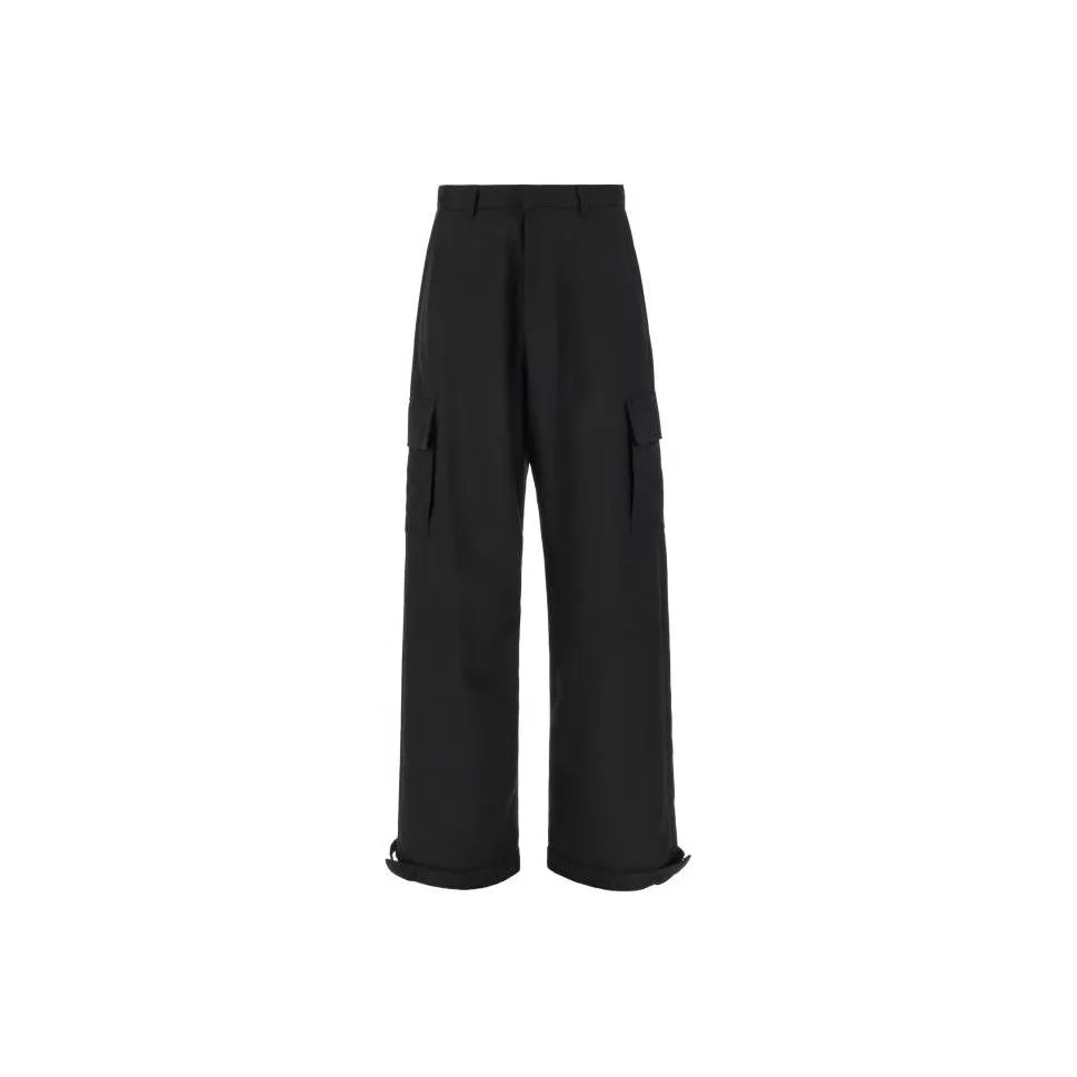 OFF WHITE Wide leg Cargo Trousers