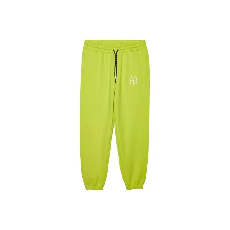 New Era x MLB FW22 Sports Pants Unisex Neon Green