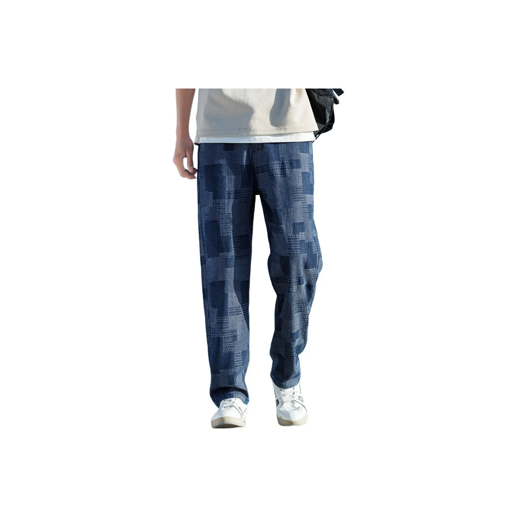 Tonlion Синий тон Мужские Джинсы