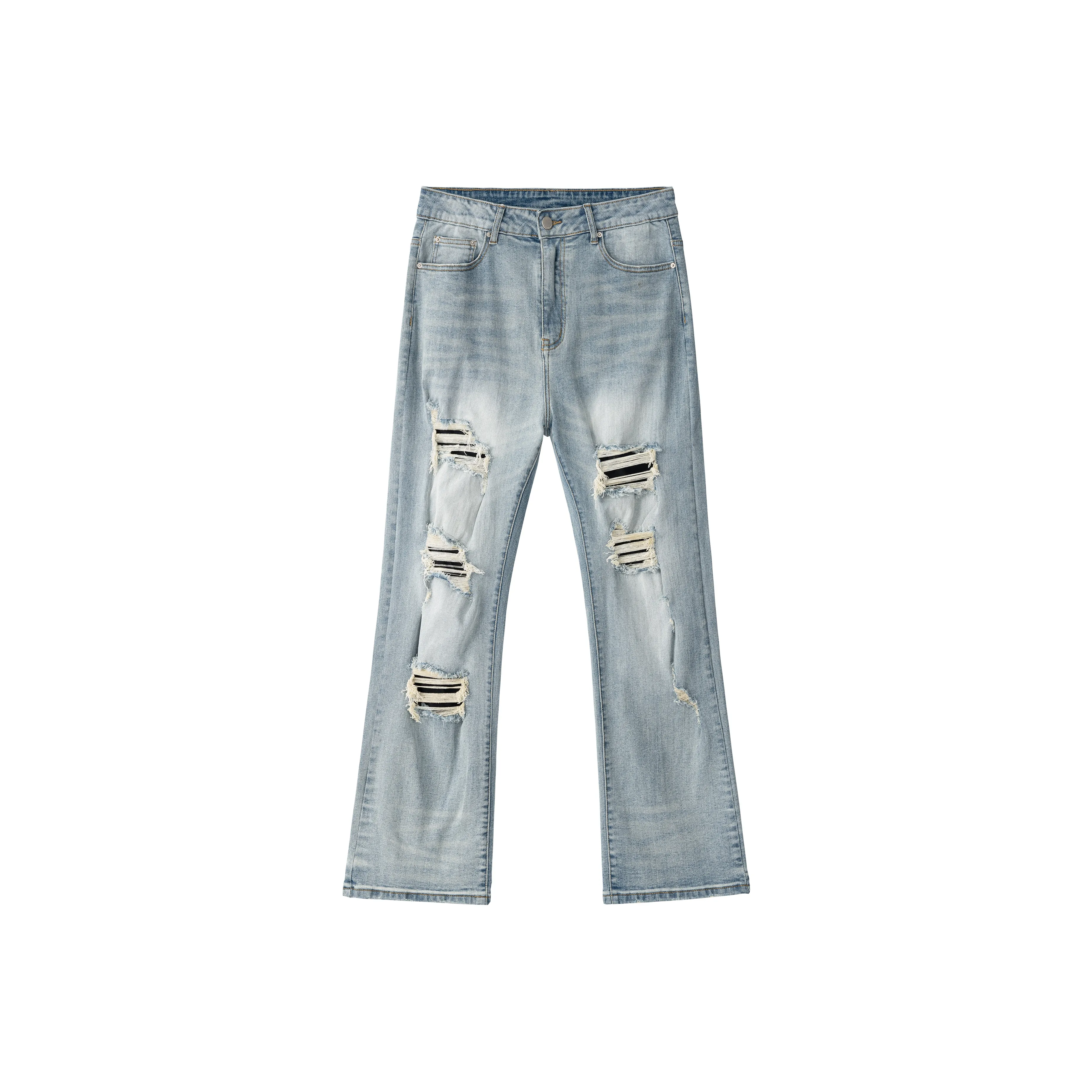 XINYINSU Jeans Unisex Blue
