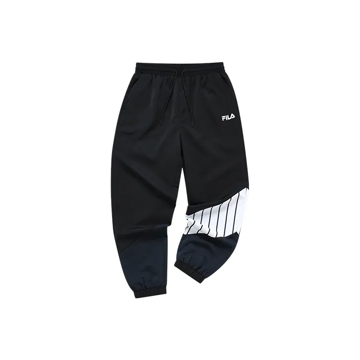 FILA FUSION Knitted Sweatpants Men's Pitch Black