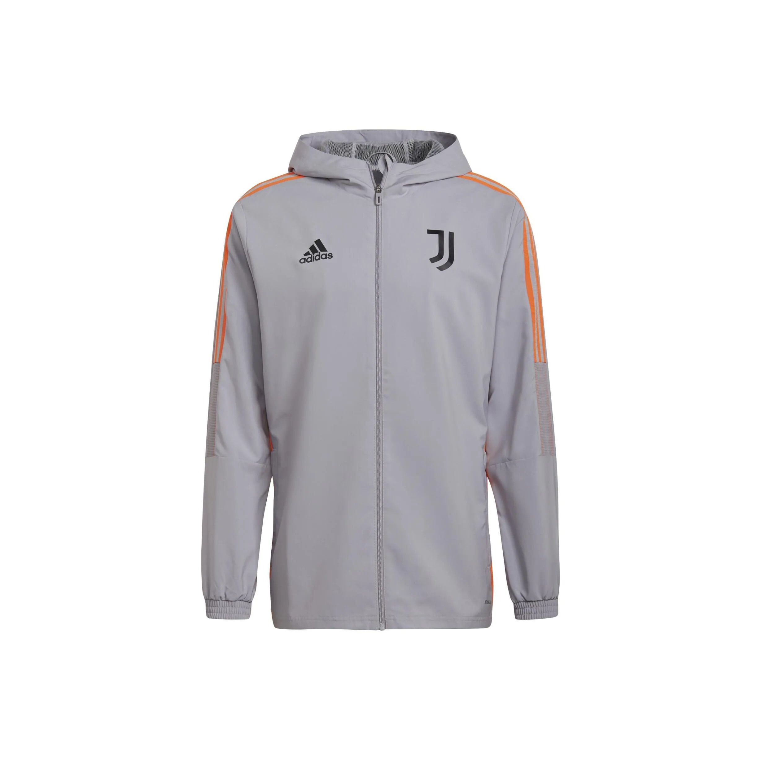 Adidas Juventus FC 21 22 Куртка Мужская Серого цвета