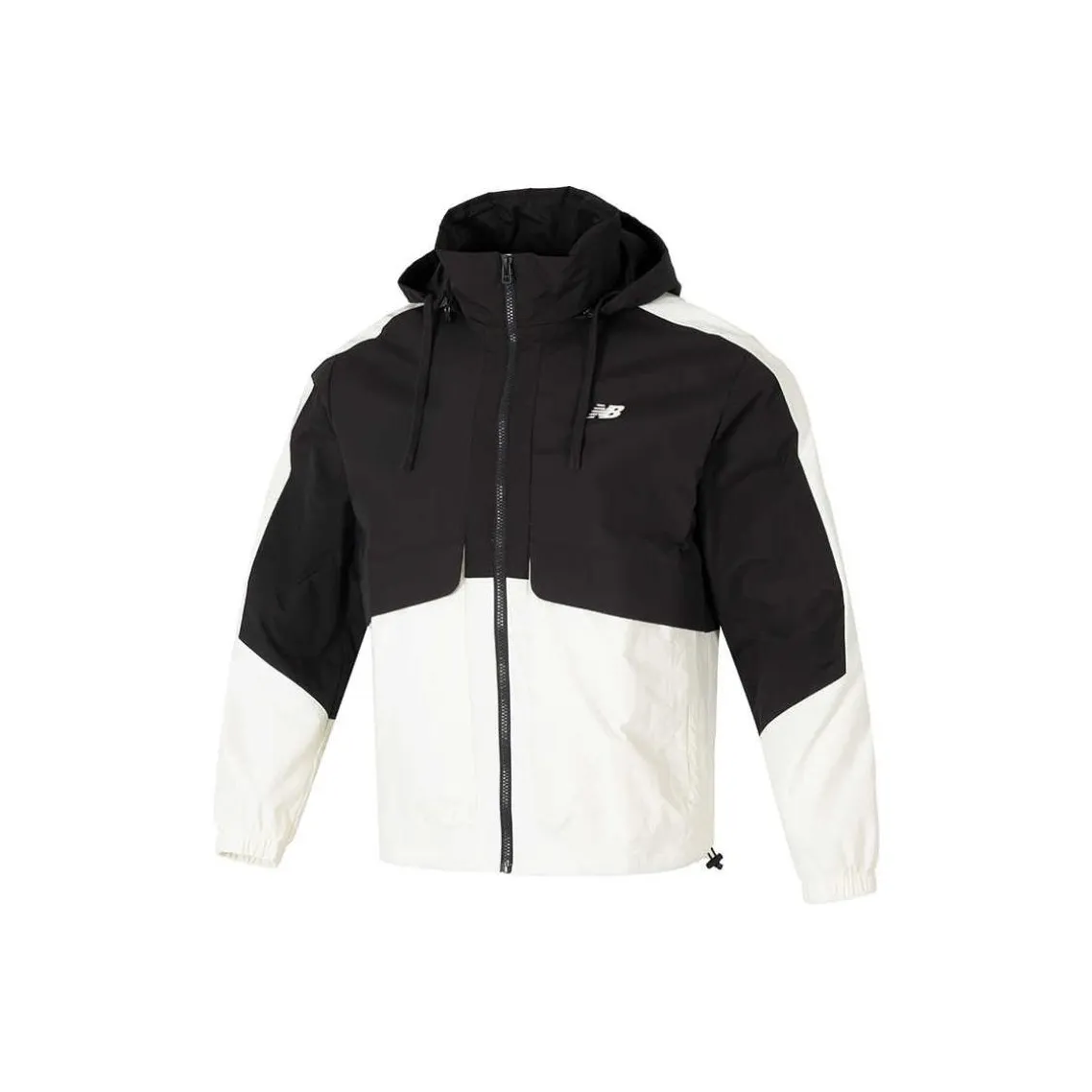 New Balance NB Спортивный Lifestyle Коллекция Куртка Унисекс Черный Белый
