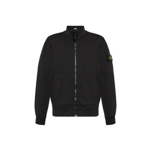 STONE ISLAND Черные Мужские Куртки
