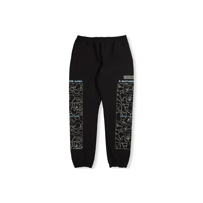 A BATHING APE Мужские Вязаные Спортивные Штаны